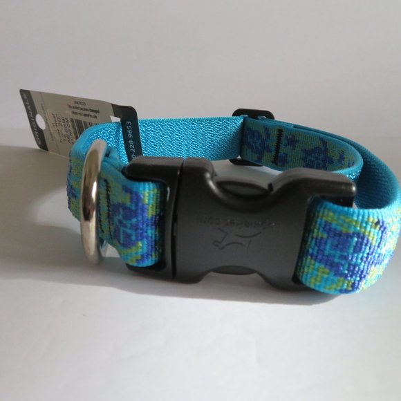 ⭐️HPx4⭐️ Lupine Pet Originals, Dog Collar, 12" - 20" Neck, Turtle Reef - NWT - Picture 3 of 6